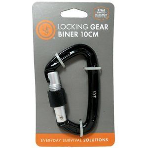Locking Gear Biner Carabiner 10 cm SWL 200 lbs (91 kg)